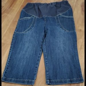 Maternity jean short